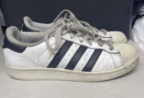 Adidas Men’s Superstar Used PCI 789002 White/Black Size 7 Sneakers ...