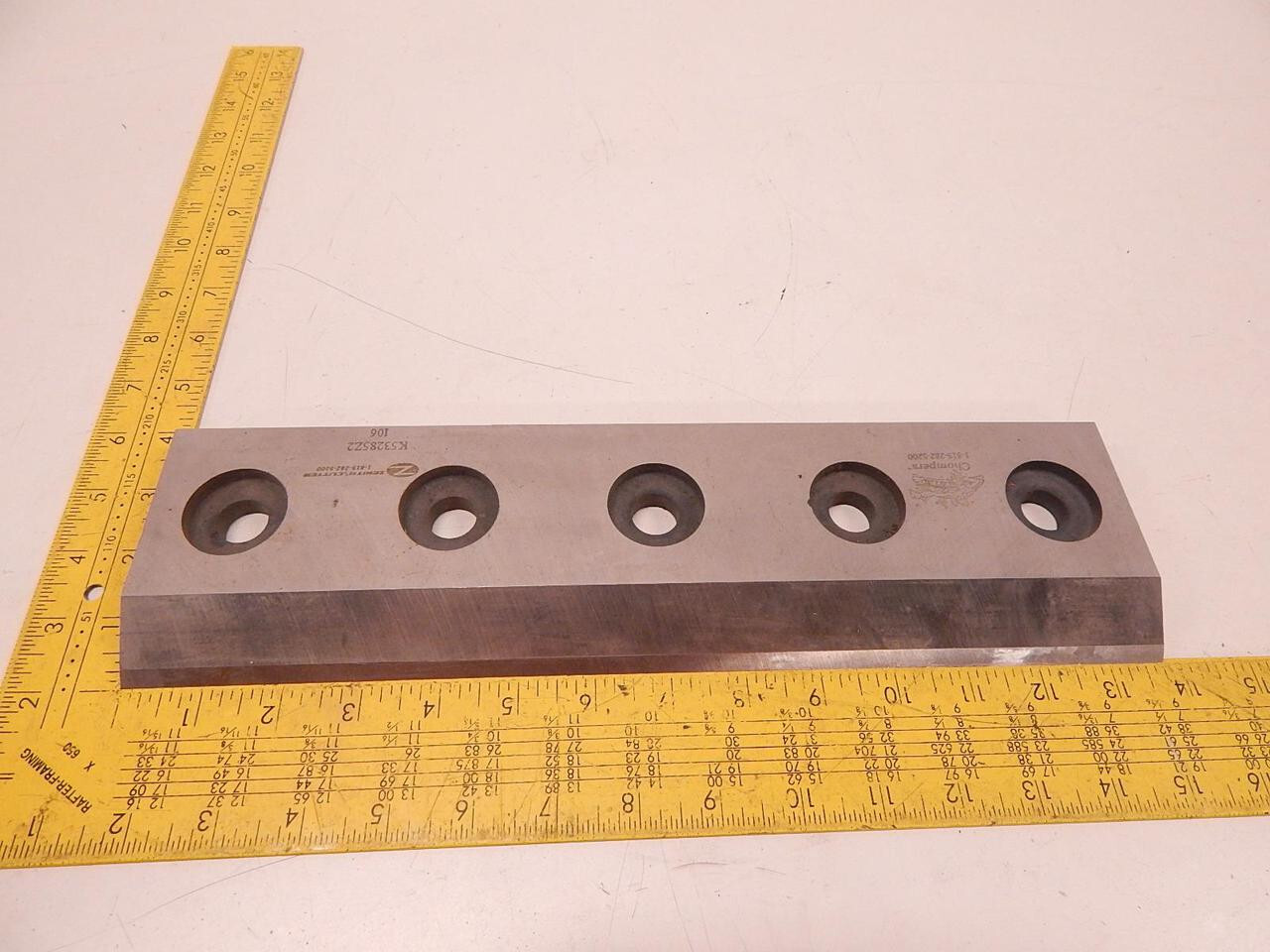 ZENITH CUTTER K53285Z2 BED KNIFE BLADE T75382