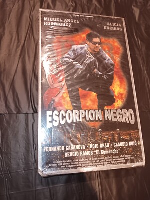 Escorpion Negro Vhs Pelicula Mexicana Cine Mexicano Narco Dr Records