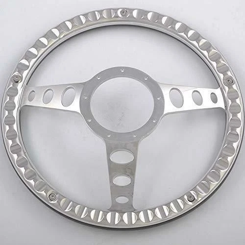 Volantes Billet 14"" madera grano Chrysler New Yorker Imperial Cordoba Foto 2 de 4