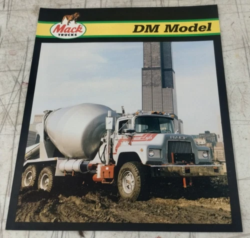 1984 Mack Trucks DM Series Sales Brochure March 1984