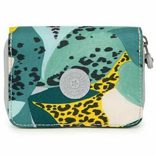 Portefeuille / Porte-Monnaie Kipling Vintage En Toile - Authentique, Occasion, Noir