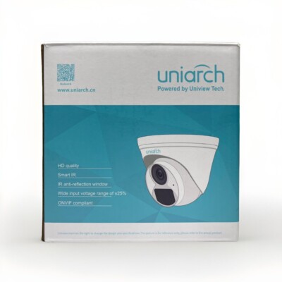 Uniarch 4MP Fixed IP Network Turret Dome Network Camera IPC-T124-APF28K 2.8mm IR