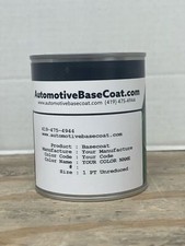BMW B38 MIDNIGHT BLUE METALLIC BASECOAT PAINT PICK YOUR SIZE
