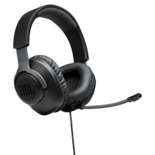 JBL Free WFH Wired Over-ear Headset with Detachable Mic, Black