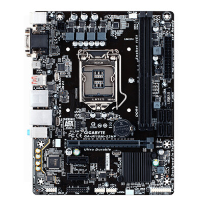 For Gigabyte GA-H110M-S2HP DDR4 VGA+DVI+ M-ATX Motherboard Tested