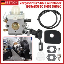 Vergaser Kit für Stihl BG86 SH56 SH86 ZAMA C1M-S261B Gebläsesauger 4241 120 0623