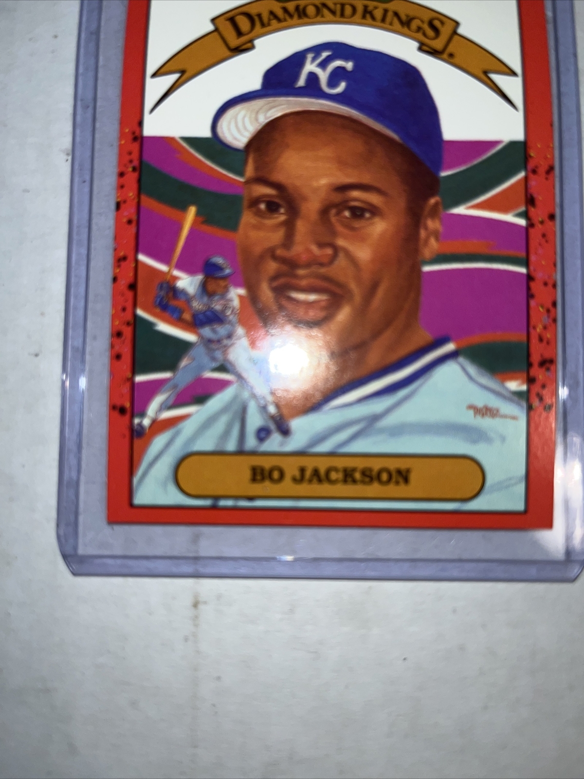 1989 Donruss/Leaf 1 Bo Jackson Diamond Kings Card eBay