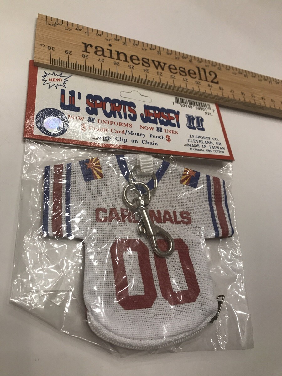 VTG NFL PHOENIX ST LOUIS ARIZONA CARDINALS Jerset Keychain Lil