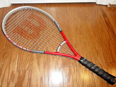 Wilson Turbo Power Strings Graphite Titanium Tennis Racket | eBay