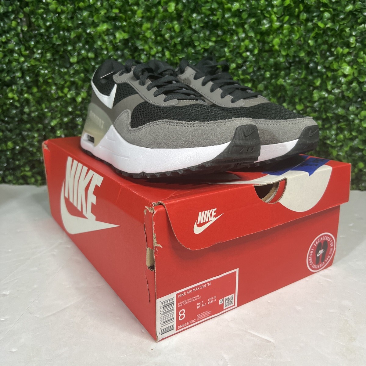 Size 8 - Nike Air Max SYSTM Dark Smoke Grey for sale online  display picture 2