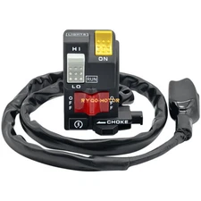 Handlebar Switch Start/Kill/Light/Choke For Honda ATC250ES Big Red 250 1985-1987