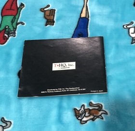 Nintendo NES Video Game Instruction Manual James Bond Jr.