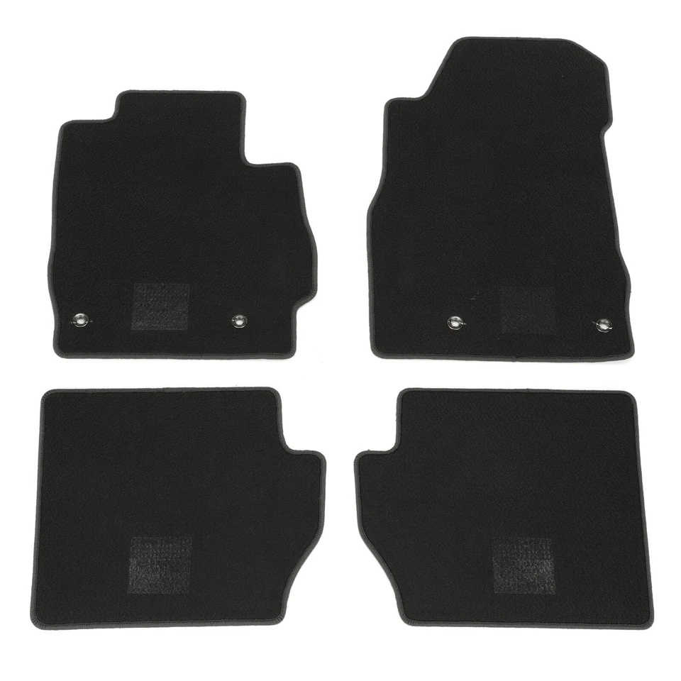 2011-2014 Mazda2 Front/Rear Black Carpet Floor Mats Genuine OEM NEW 0000-8B-P01A - Изображение 2 из 3