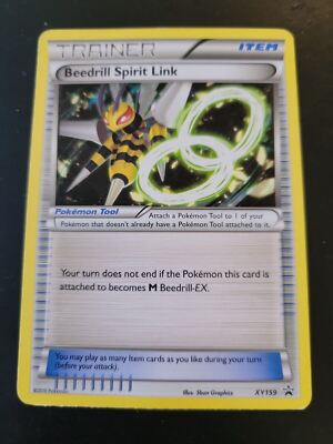 Pokemon Card Black Star Promo - 2016 Beedrill Spirit Link XY159