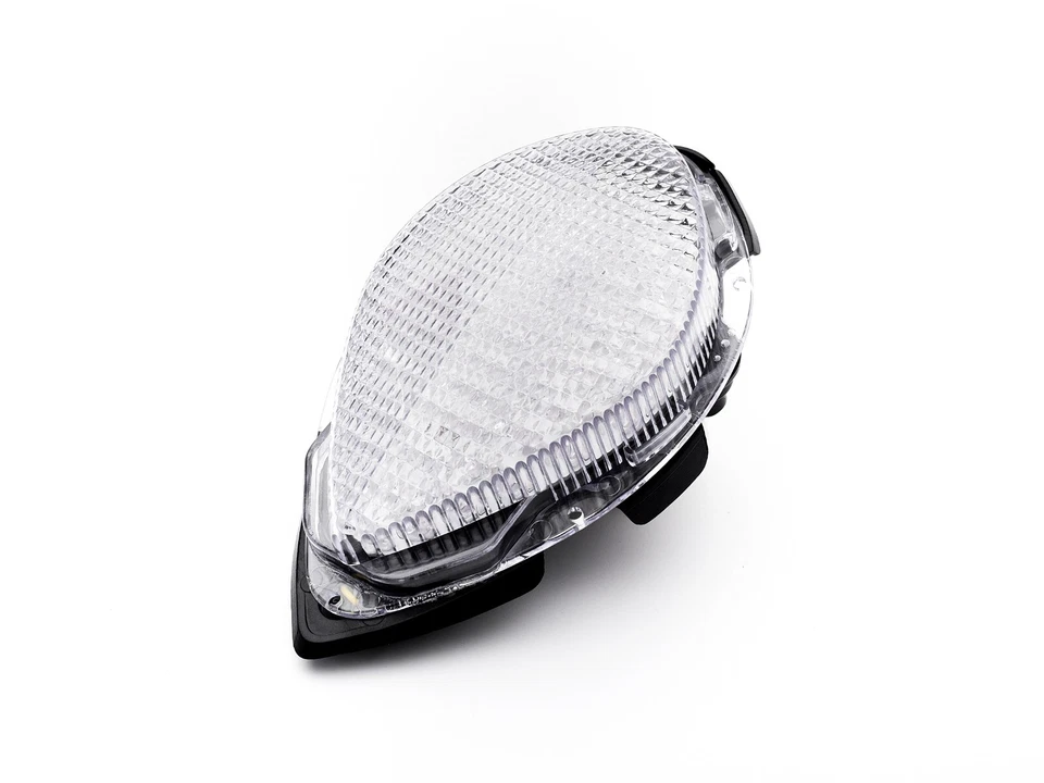Luz trasera LED transparente interior Señales de giro para Yamaha 2004-2015 XV1700 Road Star Foto 2 de 4
