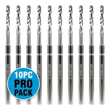 3/8 in Hole Saw Arbor Pilot Bit HSS Hex8 Quick Change 10-Pack Spyder 600648-10