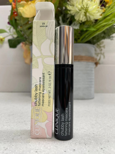 Clinique Chubby Lash Fattening Mascara (01 Jumbo Jet) 0.3 oz / 9 ml NIB