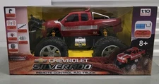 BRAHA GM Chevrolet Silverado Maxtech Red Truck Scale 1:10 Remote Control R/C NEW