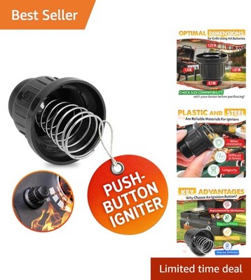 Durable 1.22'' Gas Grill Igniter Replacement for Fire Pits - Quick Installation