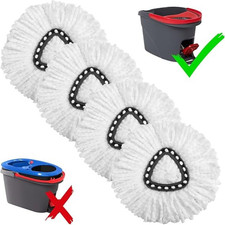 Replacement Microfiber Mop HEAD For O-Cedar Spin Mop Easy Clean Wring Refill US