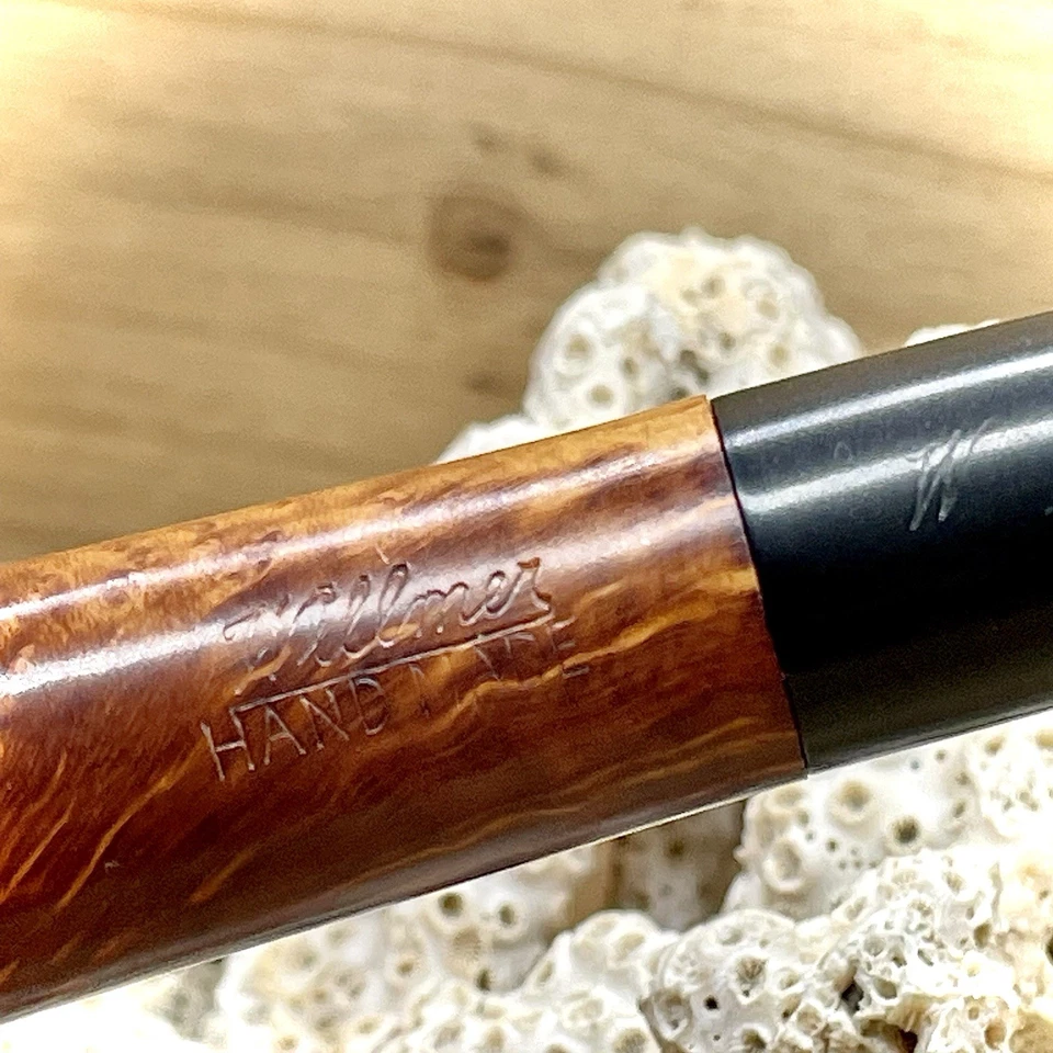 53g H. Willmer & Son "HECHO A MANO" 360 LLAMA MANO ALZADA INGLÉS Estate Pipe Foto 4 de 4
