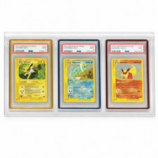 Triple 3 Slab PSA CGC Graded Card Acrylic Mag...