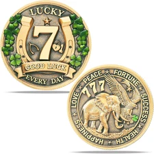 Amuletos De Proteccion Y Buena Suerte Lucky Coin for Lottery Scratcher | Four Le