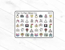 1909-10~~DIY Icons Planner Stickers.