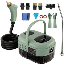 2500W Handheld Steam Cleaner High Temp Pressure Steamer for Car Home Tile Grout