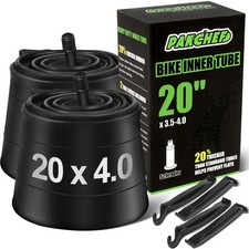 Heavy Duty 20x4.0, 26x4.0 Fat Tire Tube with Schrader Valve - Thick Butyl Rubber