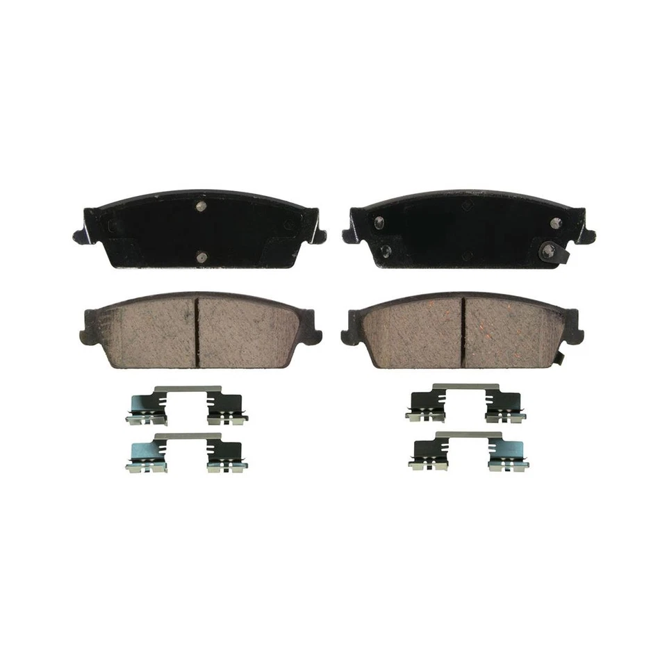 Juego de pastillas de freno de disco delanteras traseras para Chevrolet Silverado 1500 2008-2013 Foto 3 de 4