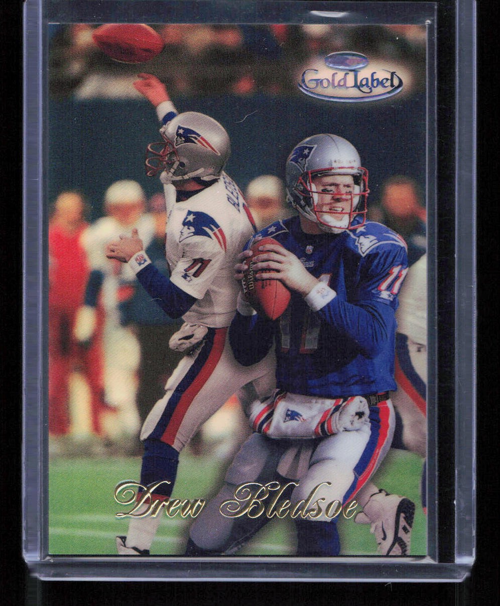 Drew Bledsoe 1998 Topps Gold Label #60 Black Label Class 1