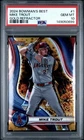 2024 Bowman's Best Mike Trout Gold Refractor PSA 10 /50 #1 Los Angeles Angels!