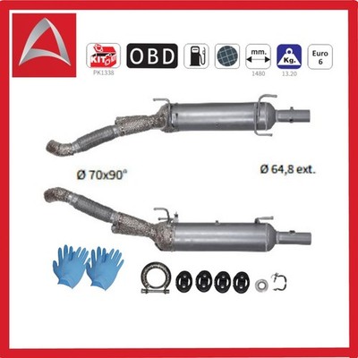  Siliziumcarbid Ruß-Partikelfilter Dieselpartikelfilter DPF für Jumper Boxer 2.0