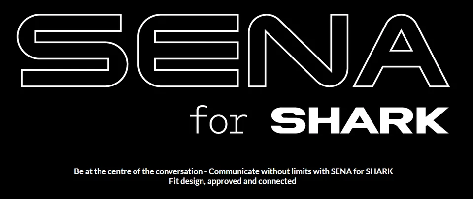 Sistema de intercomunicación casco Shark Sena motocicleta Bluetooth la mayoría de los modelos 22.06 Foto 3 de 4