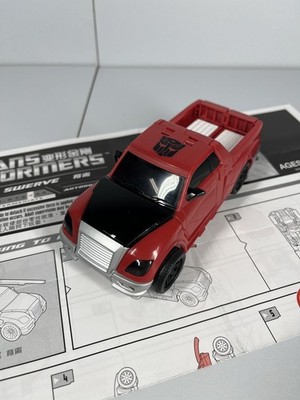 Transformers Swerve Complete Generations GDO Deluxe Class + Instructions red KUP