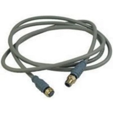 1PC TURCK RSC RKC 572-5M Cordset, M12 Male to M12 Female, Gray, 4 cond., 5