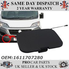 FRONT BUMPER TOW EYE COVER FOR  CITROEN JUMPER VAUXHALL MOVANO C  1611707280