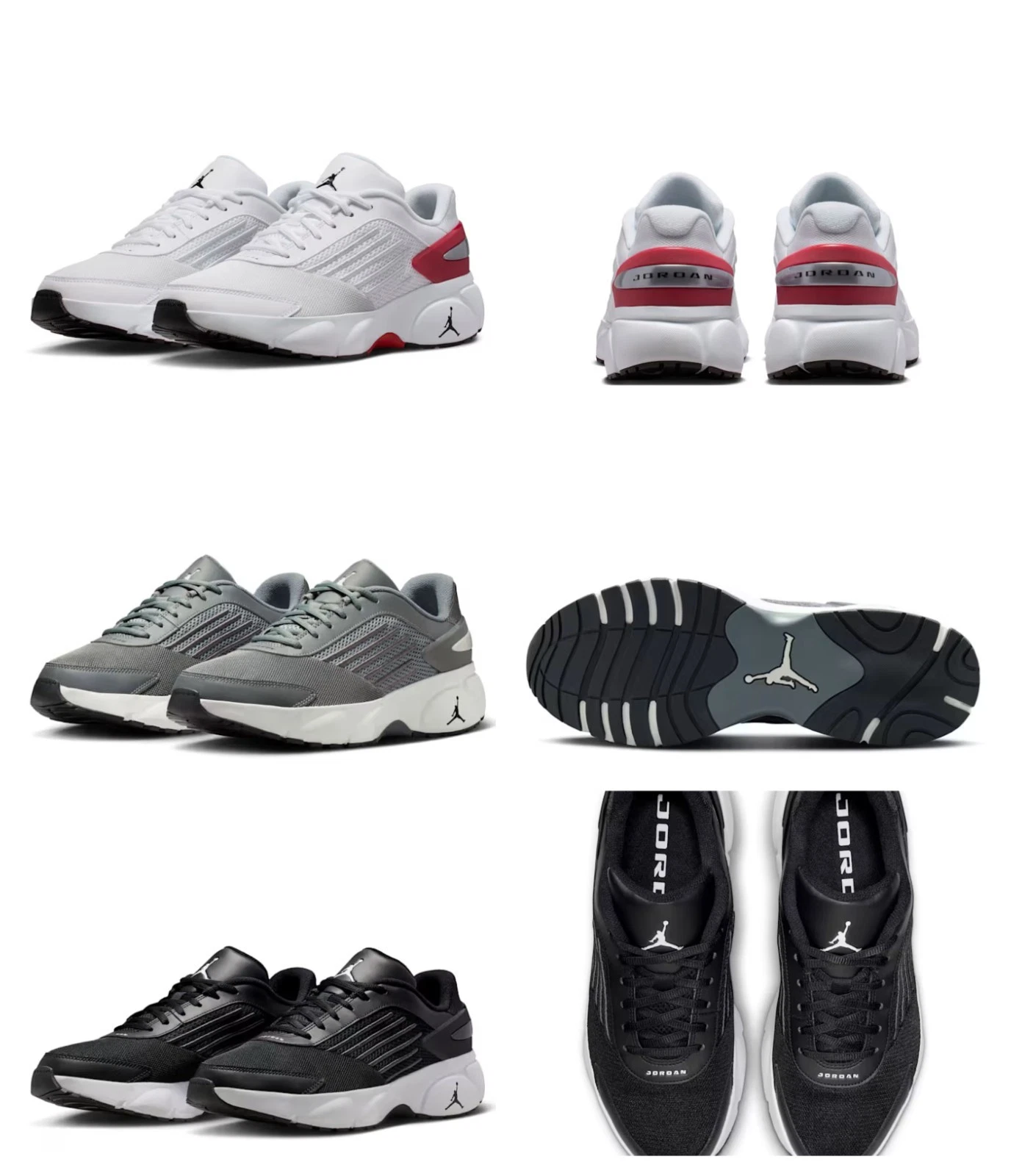 JORDAN MENS COURT TRUNNER FLOW LOW TOP RETRO SNEAKER