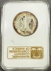 1942-S Walking Liberty Half Dollar 50c - NGC MS63 - Toned Reverse Old Holder