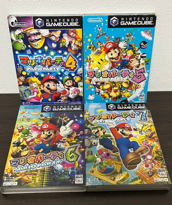Mario Party 4 5 6 7 & Tennis & Kart & Strikers & Luigi Mansion set