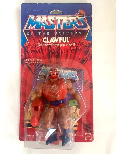 NOS - Unopened - MOTU Masters Of Universe Vintage 1981 Clawful He-Man Figure