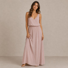Show Me Your Mumu Kendall Maxi Dress Blush Pink Women’s Medium