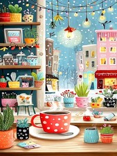 Christmas Diamond,Art Kits for Adults, DIY Wall Decor Diamond Painting Kit - Spa