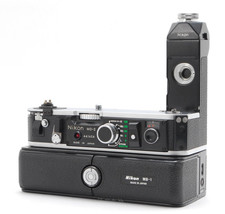  Near Mint  Nikon MD-2 Motor Drive MB-1 Battery Pack for F2 From JAPAN