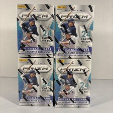 Lot Of 4 NEW SEALED Panini 2019 Prizm Baseball BLASTER BOX MLB Purple Prizm