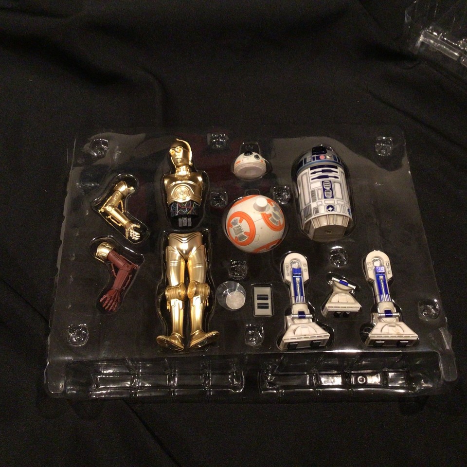 ARTFX KOTOBUKIYA Droids R2-D2 C-3PO & BB-8 1/10 Scale Model Kit WITH ...