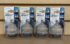 Philips Avent Anti Colic Baby Bottle Nipple 3m Medium Flow BPA Free 8 Nipples