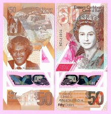 Wschodnie Karaiby 50 dolarów 2019 p58 UNC (TK 19 141)